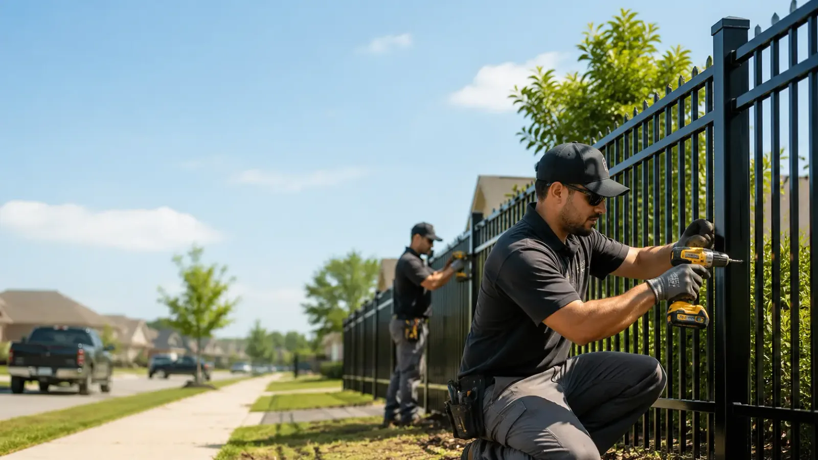 Metal Fence Installation in Kitts Hill, OH